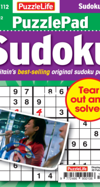 PuzzleLife PuzzlePad Sudoku - Issue 112 - January 2025 - English