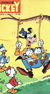 Le Journal de Mickey 0963 - Hachette 1970 - French
