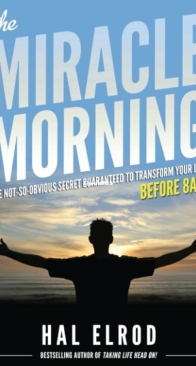 The Miracle Morning - Hal Elrod - English