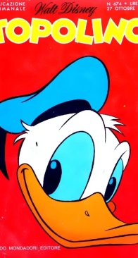 Topolino 0674 - Mondadori 1968 - Italian