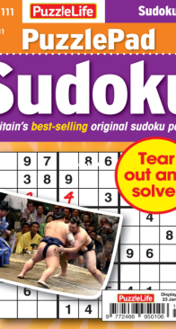 PuzzleLife PuzzlePad Sudoku - Issue 111 - December 2024 - English