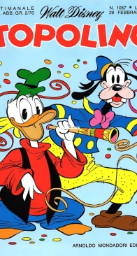 Topolino 1057 - Mondadori 1976 - Italian
