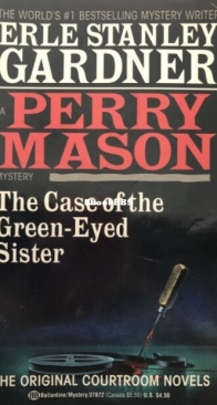 The Case of The Green-Eyed Sister - Perry Mason 42 - Erle Stanley Gardner - English