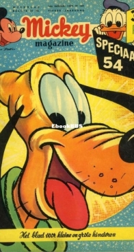 Mickey Magazine 169 - N.V. Uitgaven Pont-Levis 1954 - Dutch