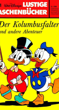 Lustiges Taschenbuch 01 - Der Kolumbusfalter - Ehapa Verlag 1967 - German