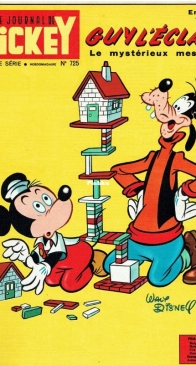 Le Journal de Mickey 0725 - Hachette 1966 - French