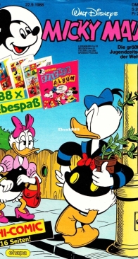 Micky Maus 1988-39 - Ehapa - German
