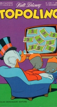 Topolino 0628 - Mondadori 1967 - Italian