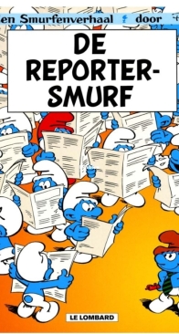 De Reporter Smurf - De Smurfen 23 - Peyo - Le Lombard - Dutch