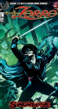 Zorro - Sacrilege 2 (of 4) - American Mythology 2019 - Mike Wolfer - English