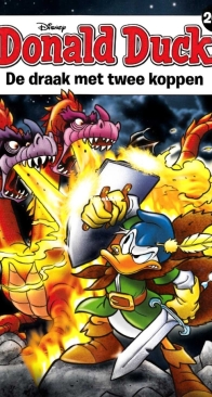 Donald Duck Pocket Serie 3 - Issue 266 - De Draak Met Twee Koppen - Sanoma 2017 - Dutch