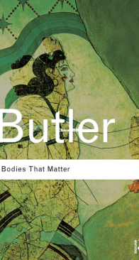 Bodies that Matter - Judith Butler - English