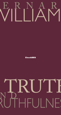 Truth and Truthfulness - Bernard Williams - English
