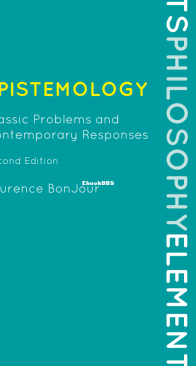 Epistemology - Laurence Bonjour - English