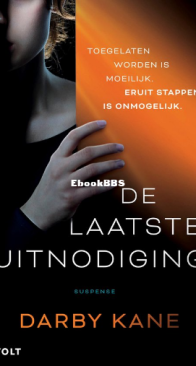 De Laatste Uitnodiging - Darby Kane - Dutch
