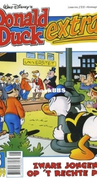 Donald Duck Extra - Zware Jongens Op 't Rechte Pad - Issue 08 - De Geïllustreerde Pers B.V. 1999 - Dutch