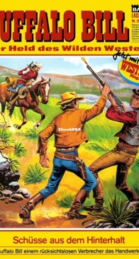 Buffalo Bill - Lasso 250 - Schüsse aus dem Hinterhalt - Bastei - German