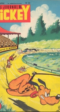 Le Journal de Mickey 0054 - Hachette 1953 - French