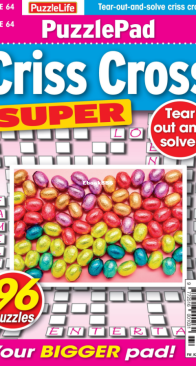PuzzleLife PuzzlePad Criss Cross Super - Issue 64 - 04.2023 - English