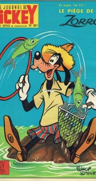 Le Journal de Mickey 0681 - Hachette 1965 - French
