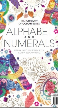 Alphabet And Numerals - The Harmony Of Colour Series 82 2021 - English