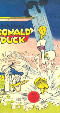 Donald Duck - Dutch Weekblad - Issue 25 - 1955 - Dutch
