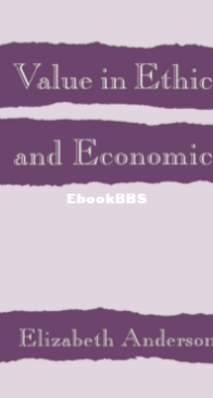 Value in Ethics and Economics - Elizabeth Anderson - English