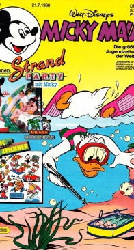 Micky Maus 1988-30 - Ehapa - German