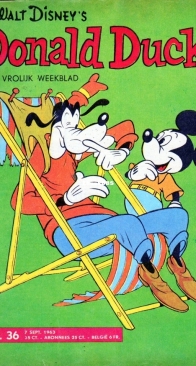 Donald Duck - Dutch Weekblad - Issue 36 - 1963 - Dutch