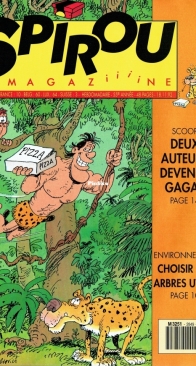Le Journal de Spirou 2849 - Dupuis 1992 - French