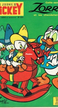 Le Journal de Mickey 0674 - Hachette 1965 - French