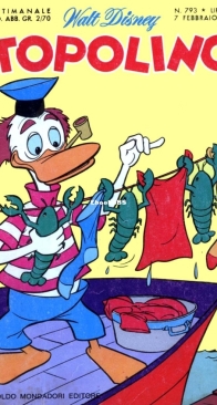 Topolino 0793 - Mondadori 1971 - Italian