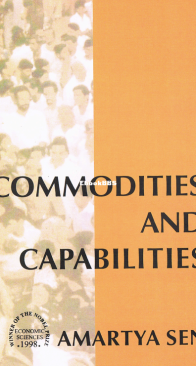 Commodities and Capabilities - Amartya Sen - English