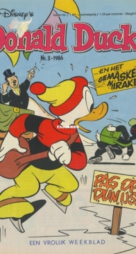 Donald Duck - Dutch Weekblad - Issue 03 - 1986 - Dutch