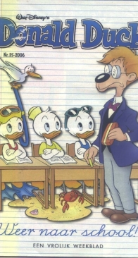 Donald Duck - Dutch Weekblad - Issue 35 - 2006 - Dutch