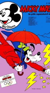 Micky Maus 1972 - 11 - Ehapa - German