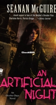 An Artificial Night - October Daye 3 - Seanan McGuire - English
