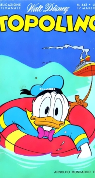 Topolino 0642 - Mondadori 1968 - Italian