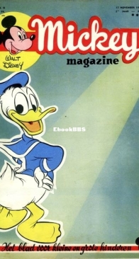Mickey Magazine 58 - N.V. Uitgaven Pont-Levis 1951 - Dutch
