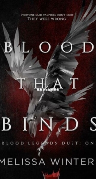 Blood That Binds - Blood Legends 1 - Melissa Winters - English