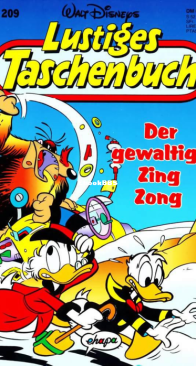 Lustiges Taschenbuch 209 - Der Gewaltige Zing Zong  - Ehapa Verlag 1995 - German