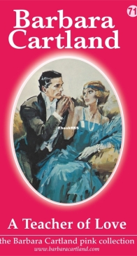 A Teacher of Love - Pink Collection 71 - Barbara Cartland - English