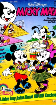 Micky Maus 1989-35 - Ehapa - German