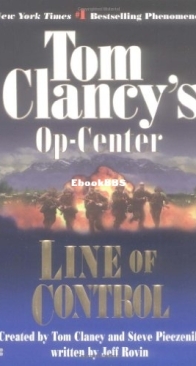 Line of Control - Tom Clancy's Op-Center 8 - Jeff Rovin, Tom Clancy, Steve Pieczenik - English