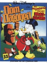Oom Dagobert 33 - Het Mysterie Van Het Paaseiland - Sanoma Media Netherlands B.V 1986 - Dutch