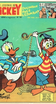 Le Journal de Mickey 0797 - Hachette 1967 - French