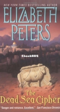 The Dead Sea Cipher   -Elizabeth Peters  1970 English