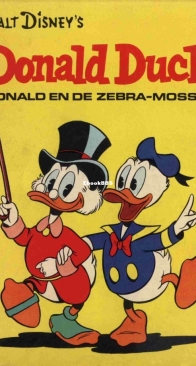 Donald Duck Pocket Serie 1 - Issue 01 - Donald En De Zebra-Mossel - De Geïllustreerde Pers N.V. 1970 - Dutch