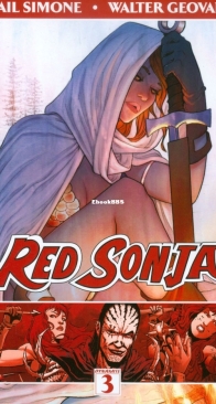Red Sonja v3 The Forgiving of Monsters (of 3) - Dynamite 2015 - Gail Simone - English