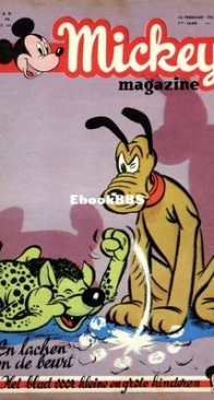 Mickey Magazine 18 -  N.V. Uitgaven Pont-Levis 1951 - Dutch